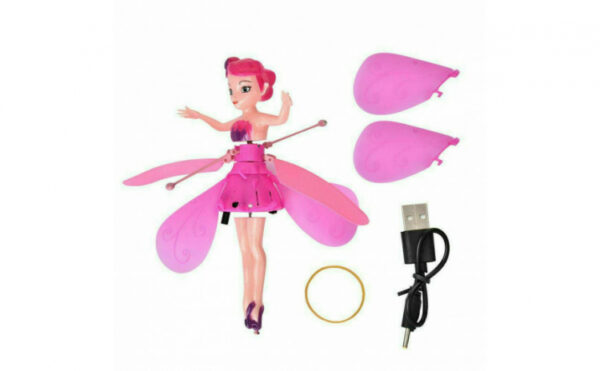 Papusa Zana zburatoare The Flying Fairy,cu incarcare USB
