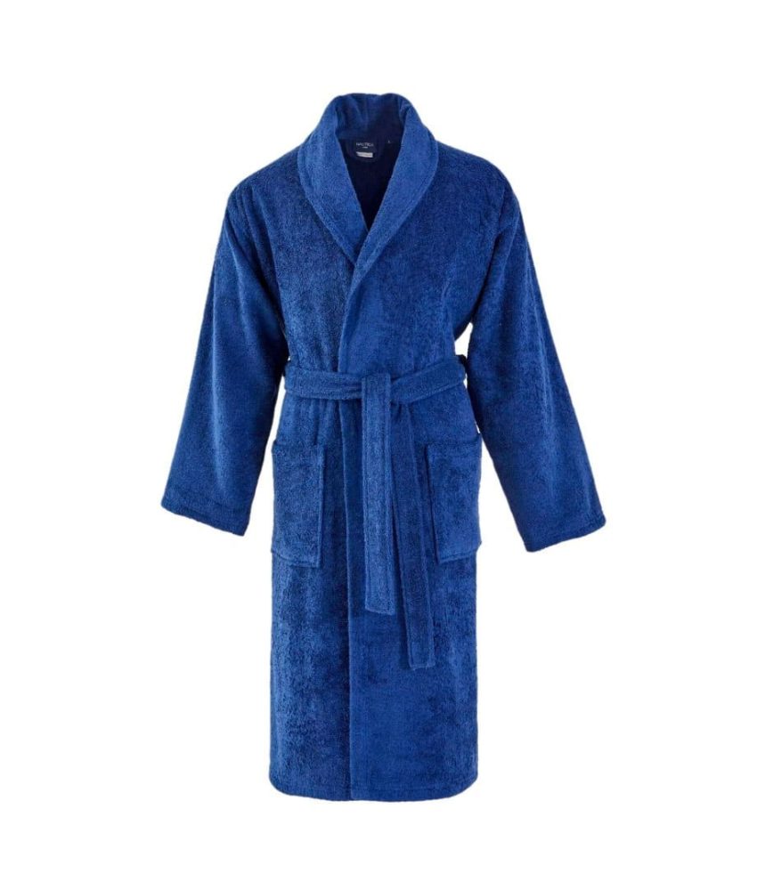 Halat de baie bumbac 100%, tip hotelier, cu cordon