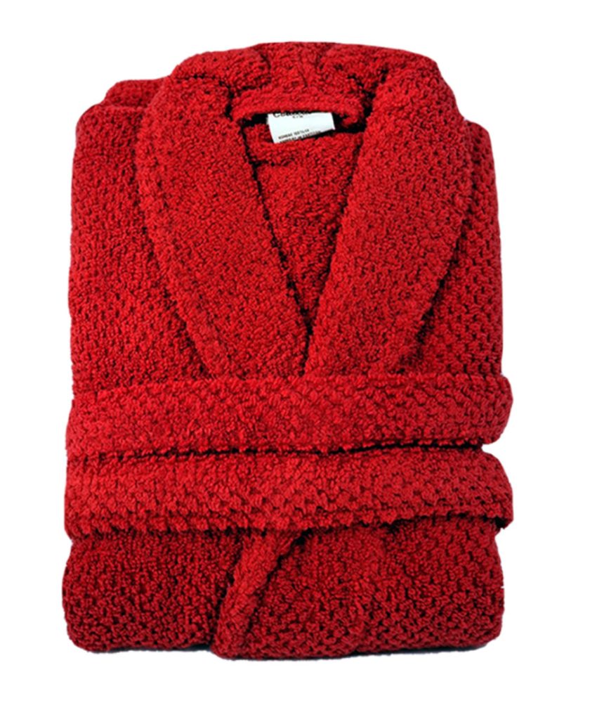 Halat de baie bumbac 100%, tip hotelier, cu cordon