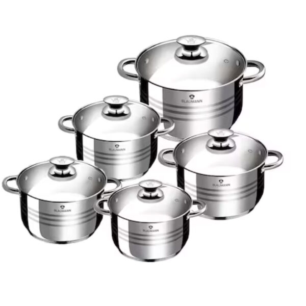Set oale din Inox 10 piese BL-1424-10 Blaumann For Your Home, Flexi Line
