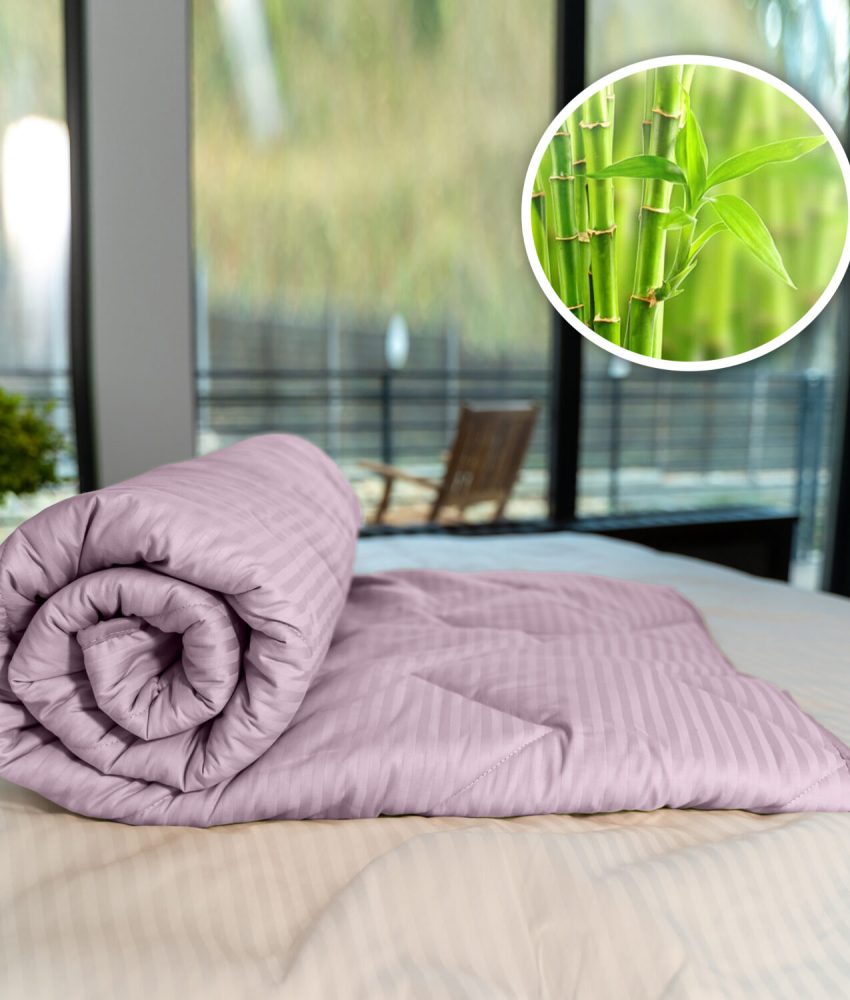 Pilota matlasata bambus 400 gr/m2 – De iarna – Lila