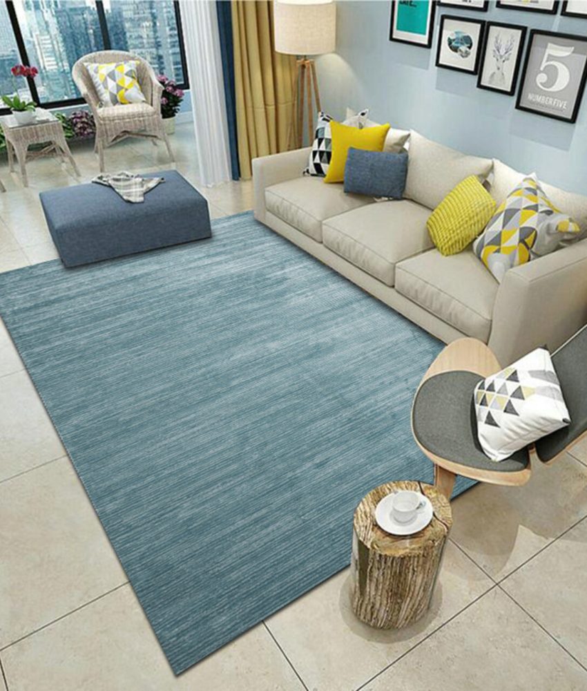 Covor Heinner cu print digital 3D 70×140 cm Arctic