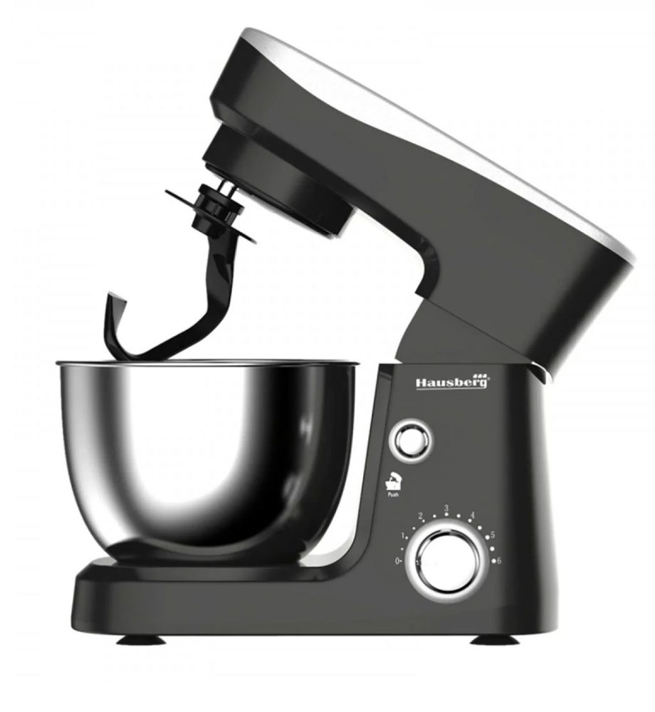 Robot de bucatarie Hausberg HB-7625, 4.5 L, 700 W, bol inox, 6 trepte viteza