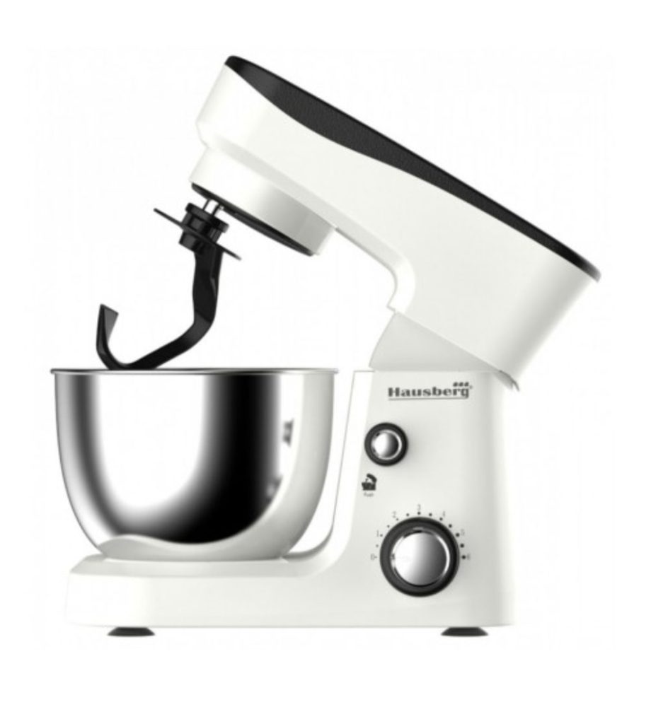 Robot de bucatarie Hausberg HB-7625, 4.5 L, 700 W, bol inox, 6 trepte viteza