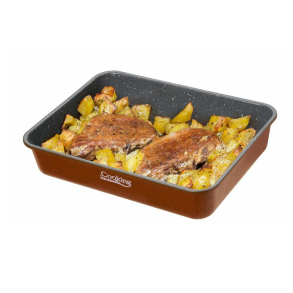 Tava pentru cuptor cu acoperire din ceramica Cooking by Heinner, 35x26x7 cm
