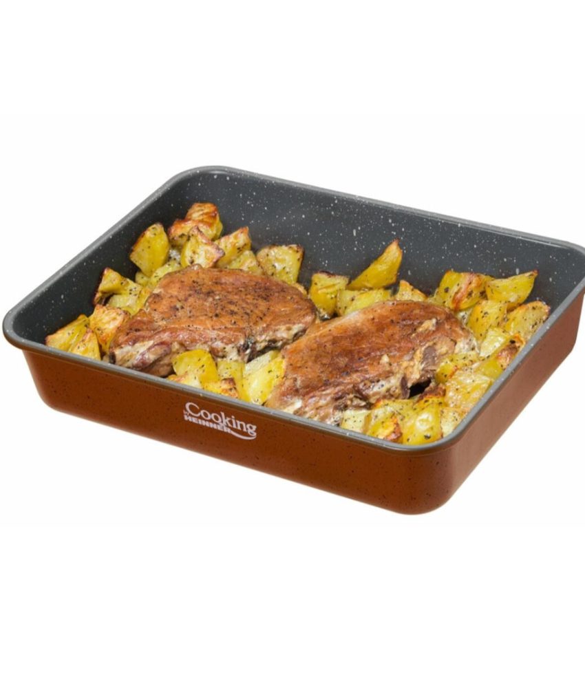 Tava pentru cuptor cu acoperire din ceramica Cooking by Heinner, 35x26x7 cm
