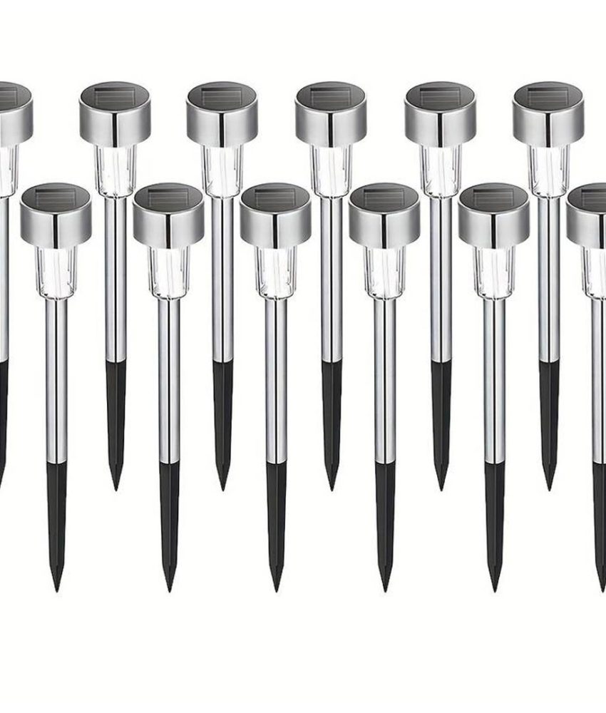 Set 12 lampi solare Led, IP 44, rezistente la apa