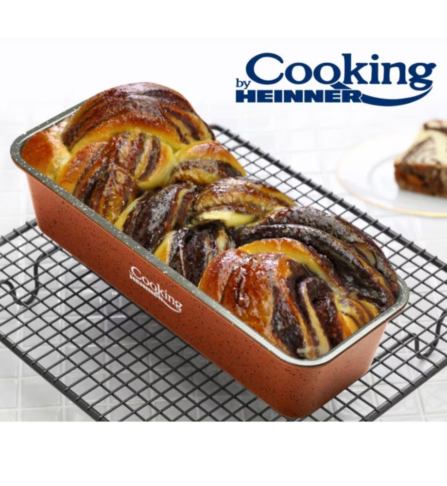 Set 2 Tavi de copt cu acoperire ceramica Heinner, otel carbon, 31 x 11 x 8 cm