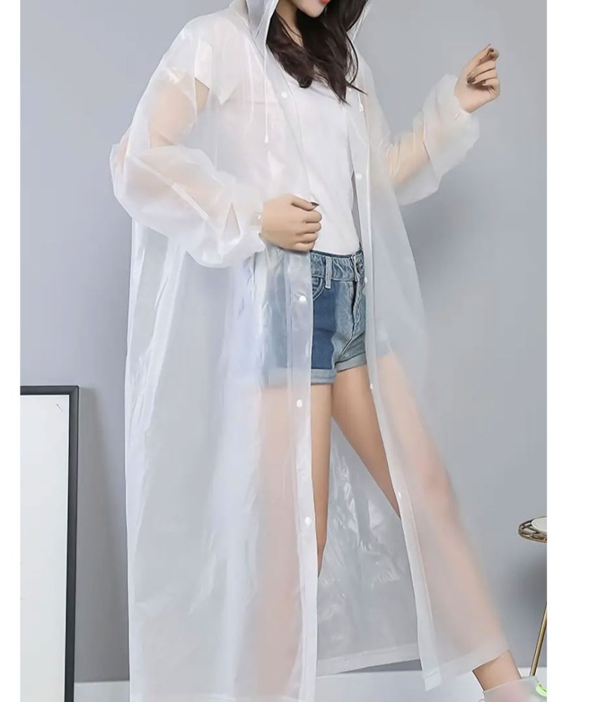 Pelerină De Ploaie Cu Glugă, Respirabilă, Cu Butoni, unisex, diferite culori