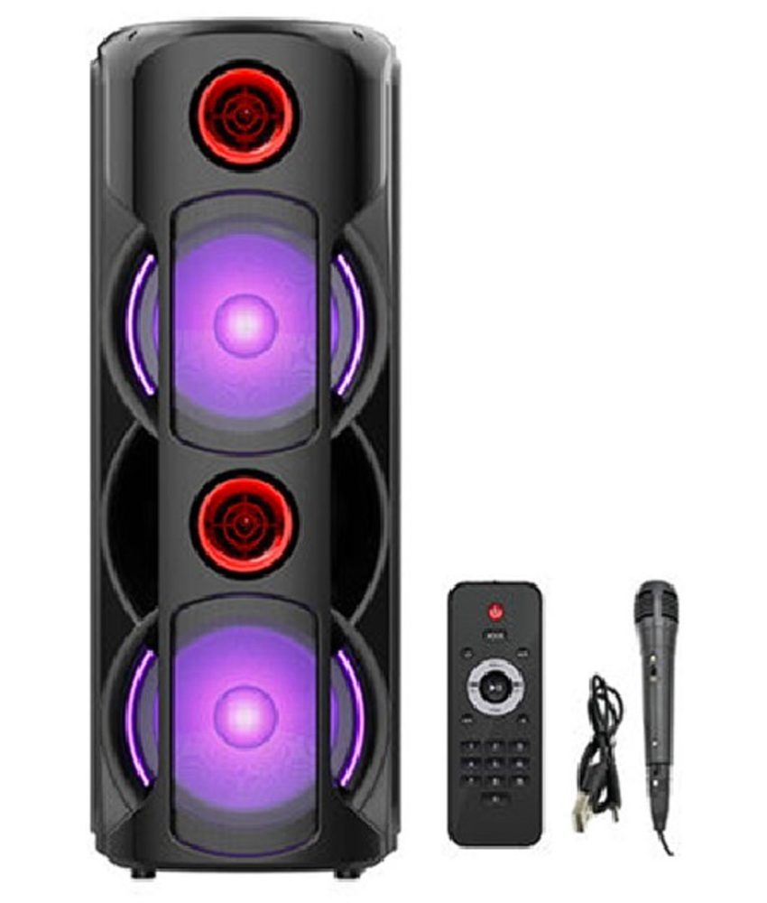 Boxa portabila Super Bass USB BT AUX FM microfon, telecomanda ZQS 8225, 77.5 x 30cm, 200W PMPO