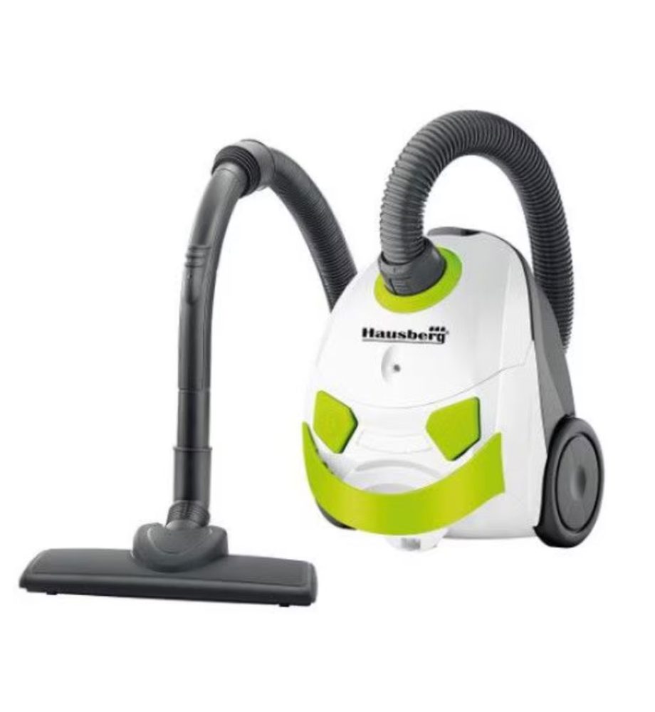 Aspirator Hausberg HB-2080, 750 W, sac panza, capacitate sac 1.5 L, tub telescopic
