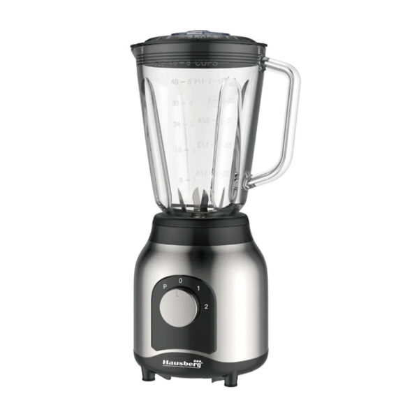 Blender cu rasnita, Hausberg HB-7762, doua viteze cu pulsatii, recipient sticla 1.5 L, 600 W