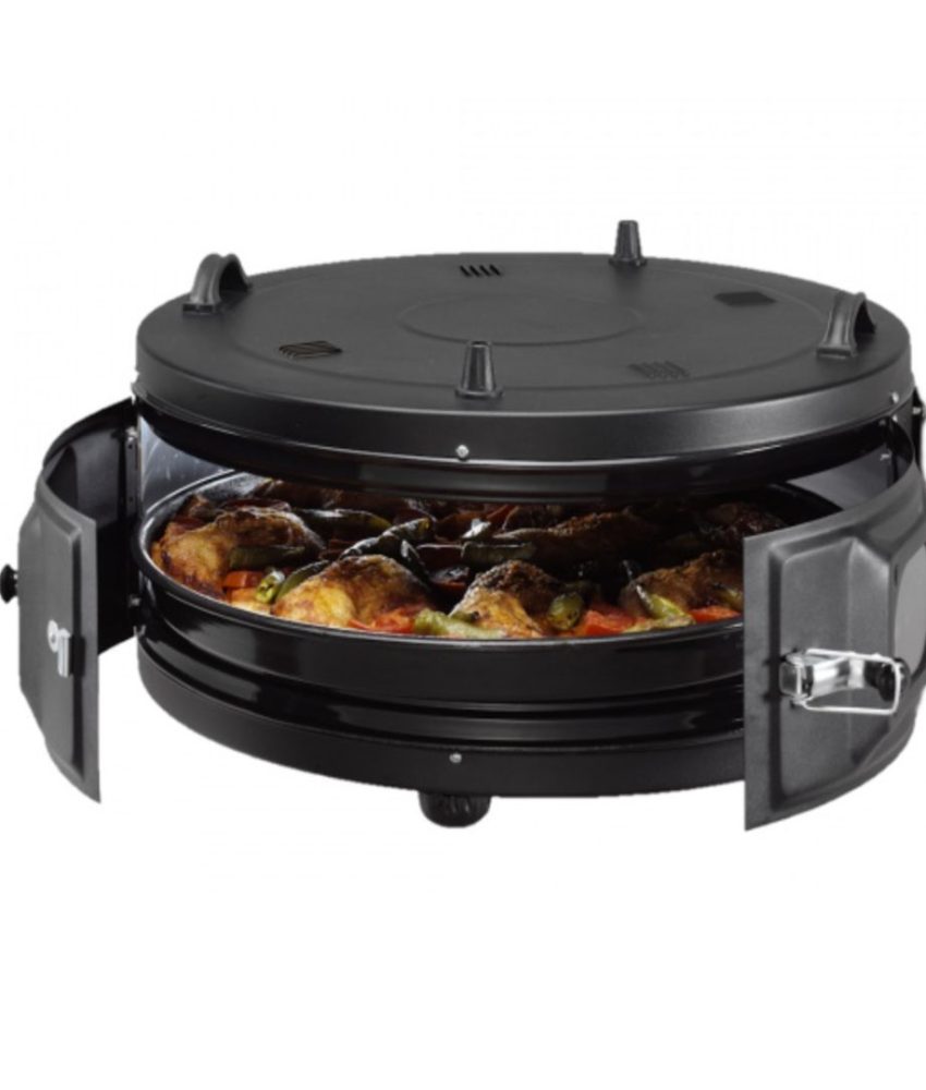 Cuptor rotund Zilan ZLN8924 Negru, putere 1400W, diametru 55 cm, 37 litri