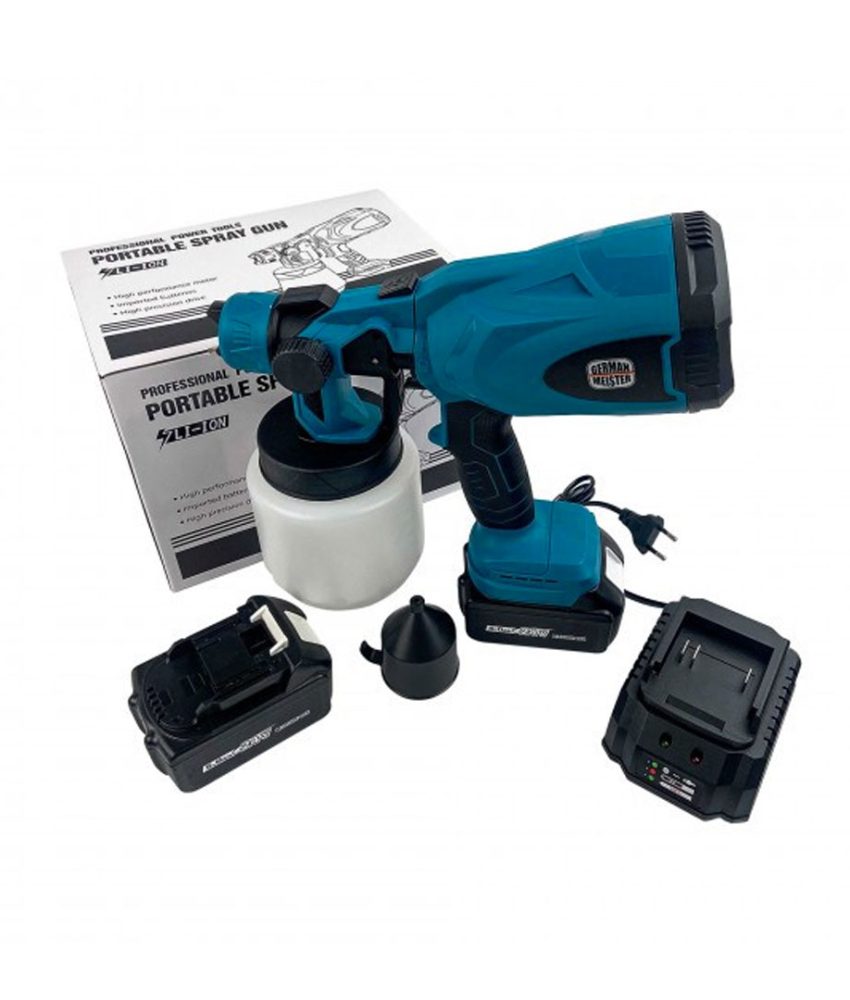 Pistol electric de vopsit cu 2 acumulatori, Meakida, 24V, 5AH, 0205MLDDRL