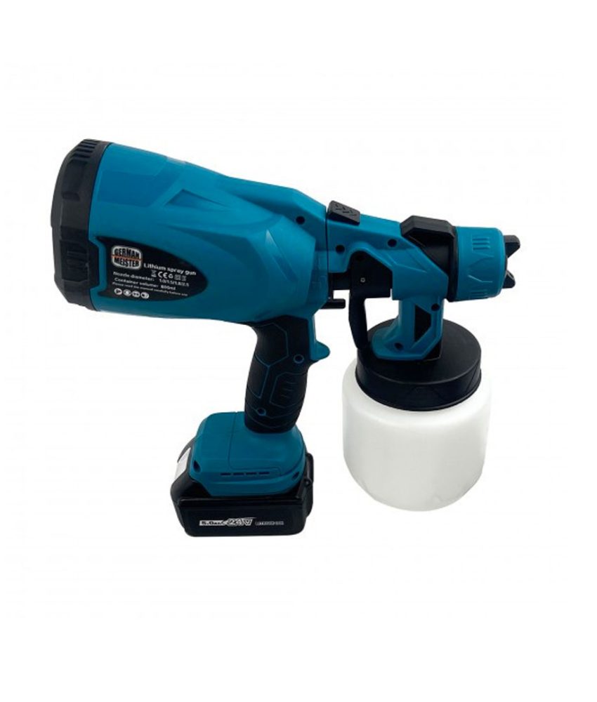 Pistol electric de vopsit cu 2 acumulatori, Meakida, 24V, 5AH, 0205MLDDRL