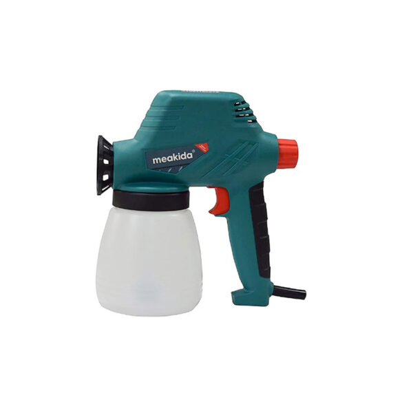 Pistol de vopsit electric, profesional, Meakida, 800 ml, 1 acumulator
