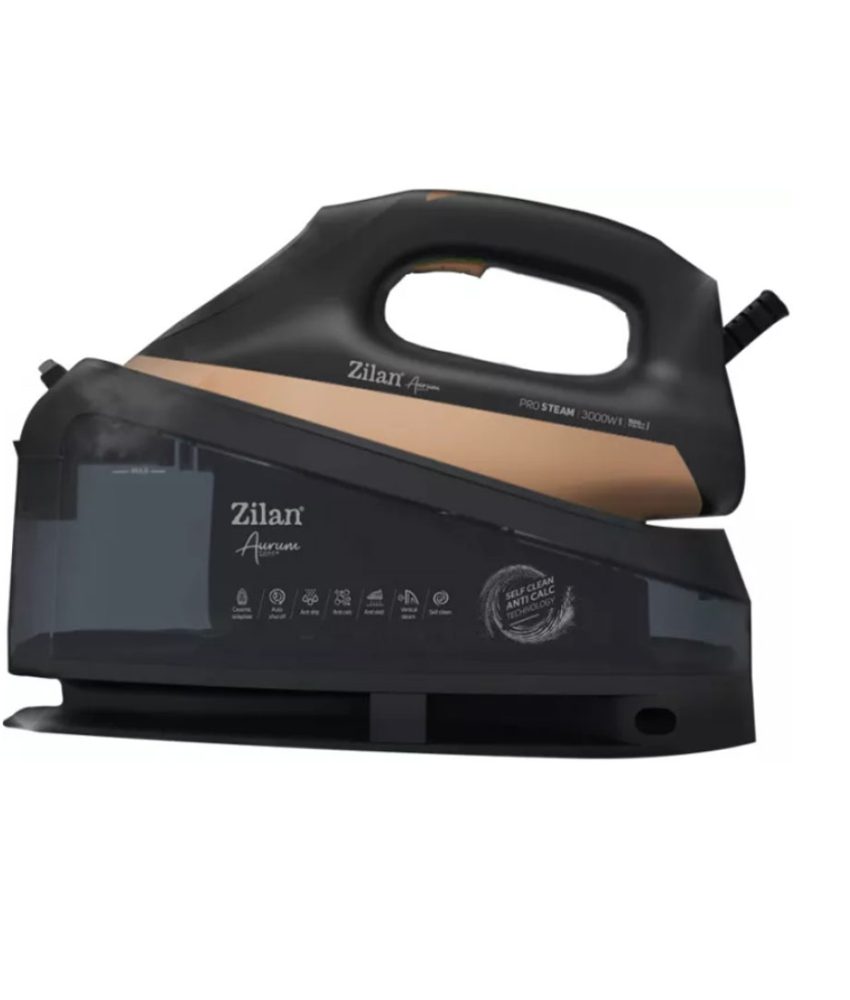 Statie de calcat Zilan Aurum, putere 3000 W, incalzire in 35 secunde, sistem de auto oprire