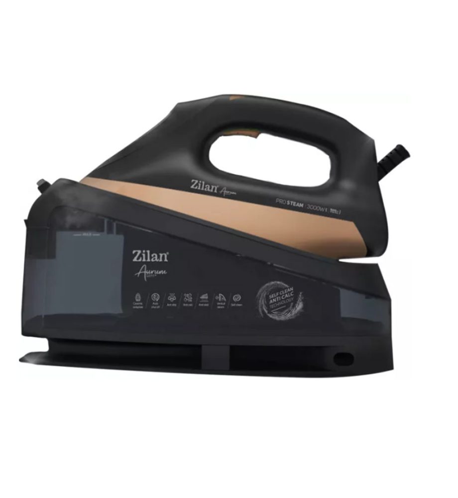 Statie de calcat Zilan Aurum, putere 3000 W, incalzire in 35 secunde, sistem de auto oprire