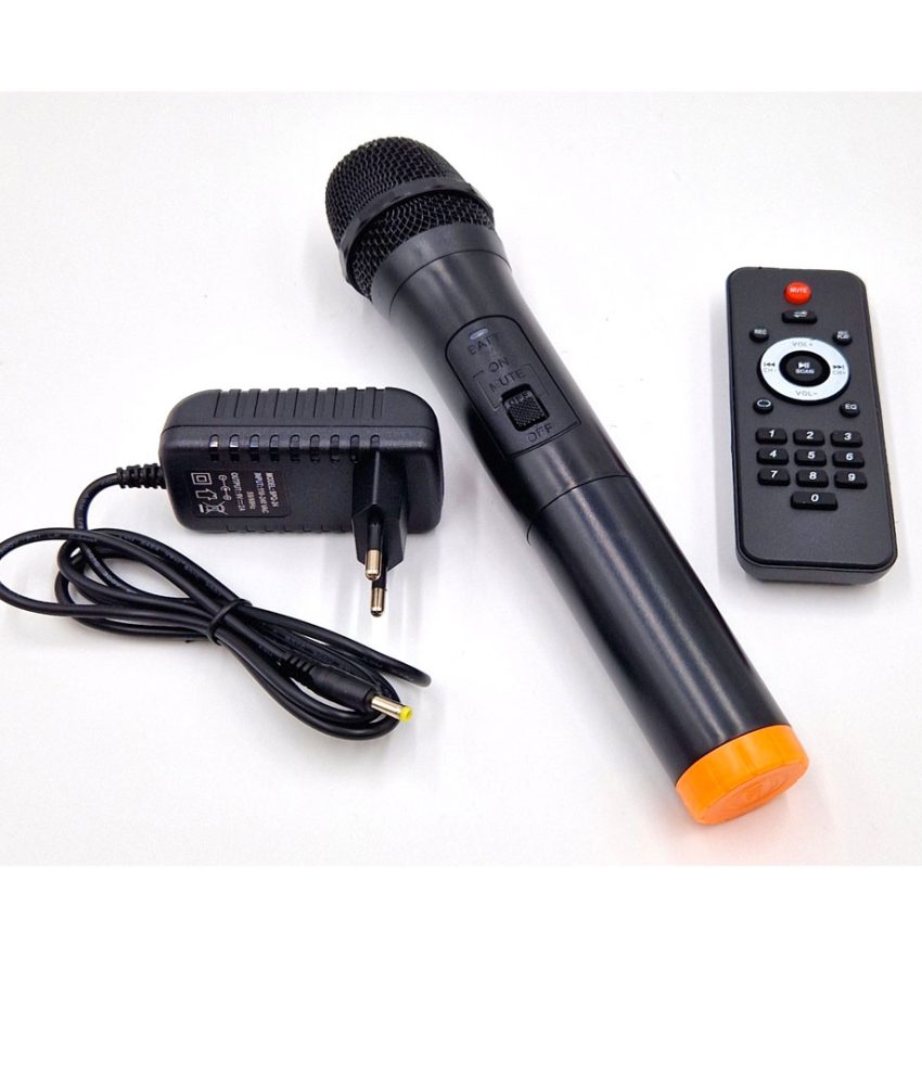 Boxa portabila, bluetooth, rovolt FG 206-06, H66 cm, Radio, Leduri, Microfon fara fir, telecomanda, Super bass