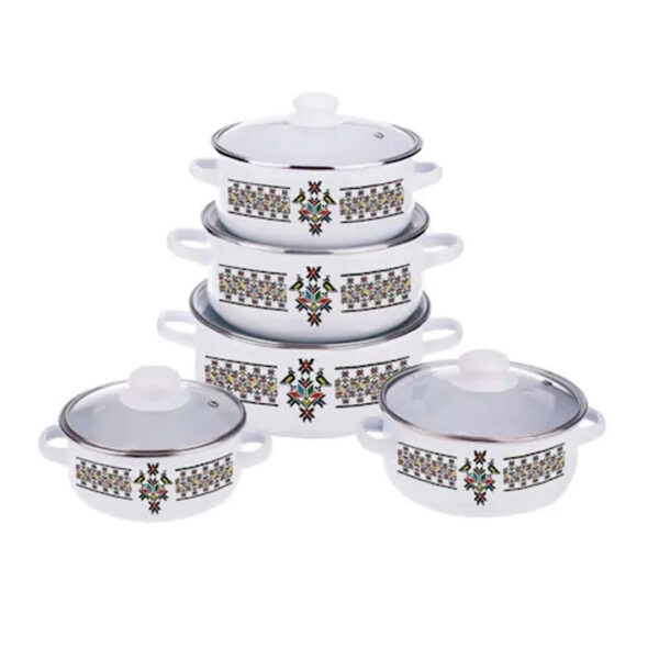 Set pentru gatit 10 piese, model traditional OTI