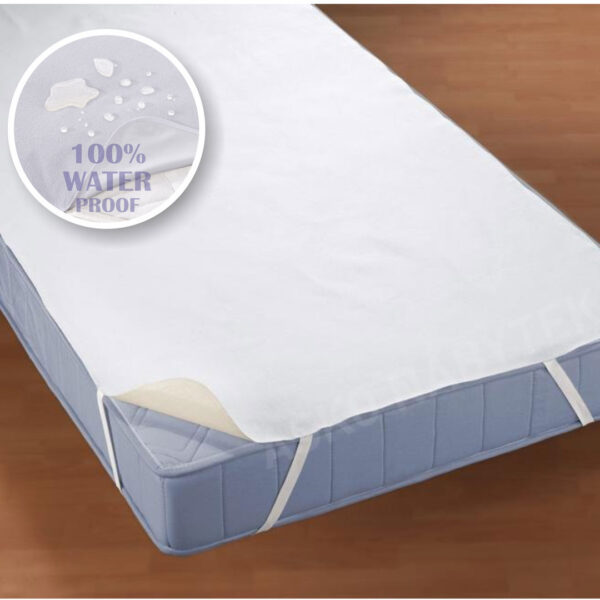 Protectie frotir bumbac 100% impermeabila, pentru saltea de 180x200cm