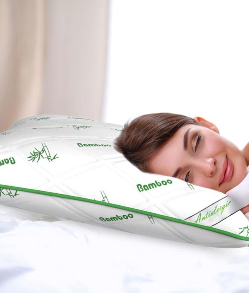 Perna matlasata Aloe Vera, Bamboo sau lavanda, 50x70cm