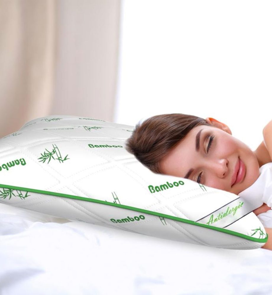 Perna matlasata Aloe Vera, Bamboo sau lavanda, 50x70cm