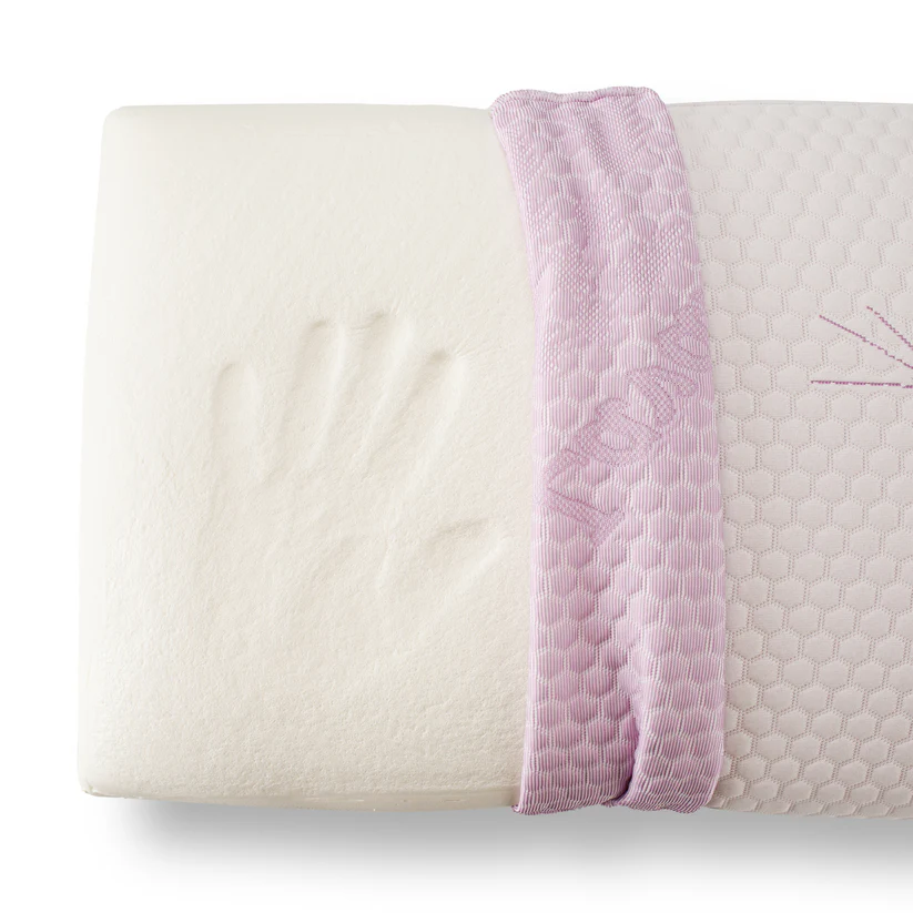 Perna MEMORY  40 x 70 cm, spuma cu memorie Lavanda