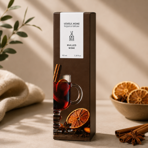 Parfum de cameră cu bețișoare Lovely Home Mulled Wine 100 ml